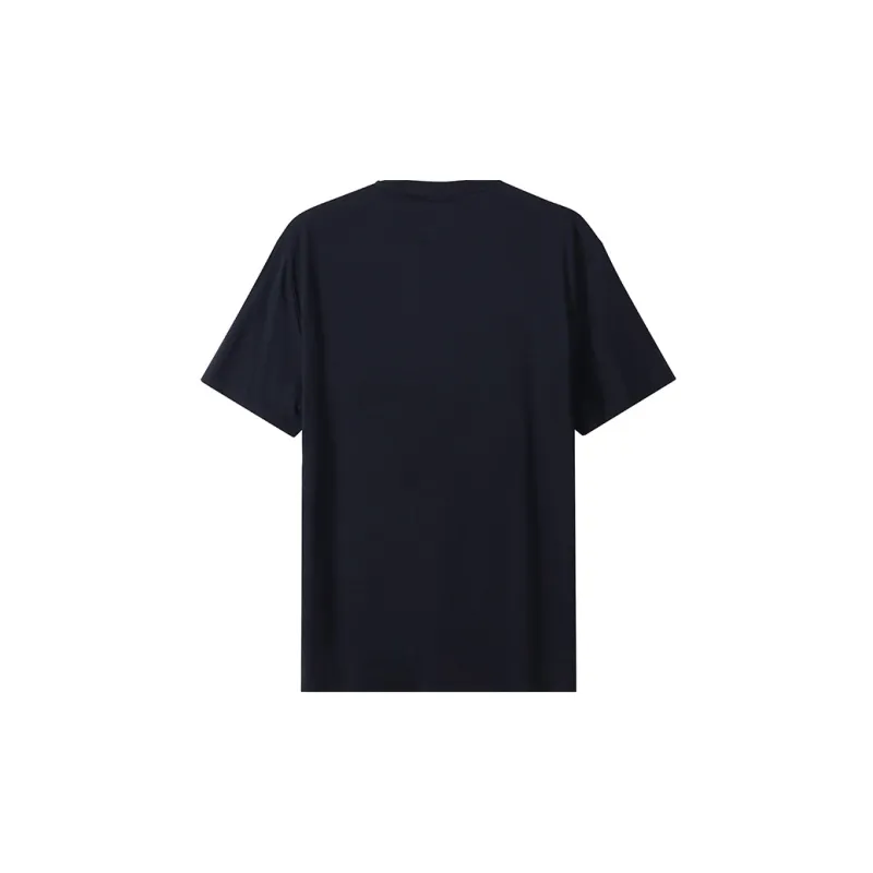 ARMANI EXCHANGE Logo Embroidered Crewneck T Shirt-1