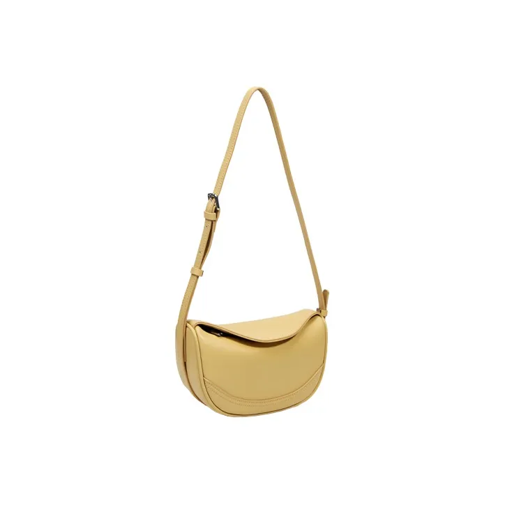 YOCAMU Cow Leather Shoulder Bag, Dumpling Bag, Crossbody Bag, Shoulder Bag Women's-4