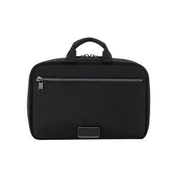 TUMI Voyageur Nylon Makeup Box Handbag Regular Women's Black