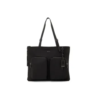 TUMI Nylon Tote Bag, Shopping Bag, Handbag, Shoulder Bag Women's Black