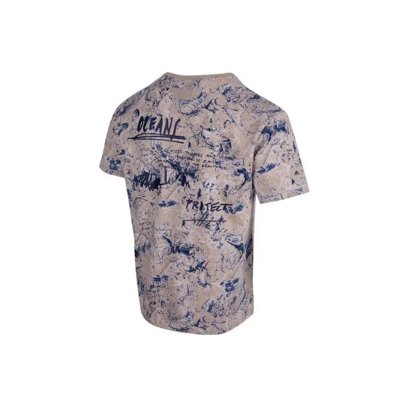 Adidas T-Shirt Unisex Pink Blue Rendering-1