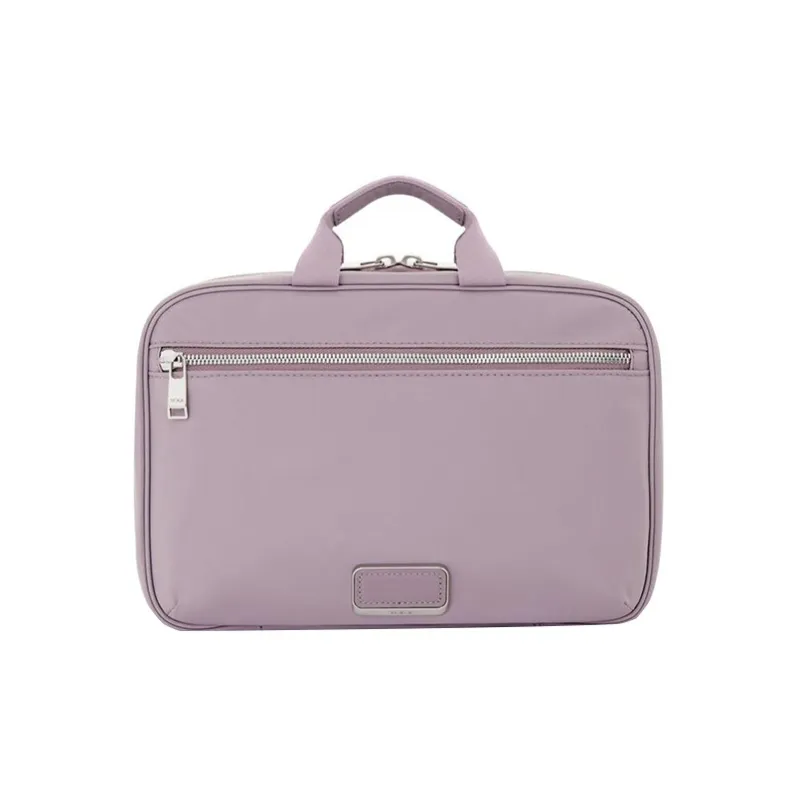TUMI Voyageur Nylon Makeup Box Handbag Regular Women's Purple Lilac-0