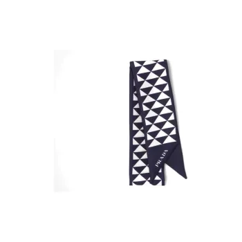 PRADA Silk Printed Twill Scarf