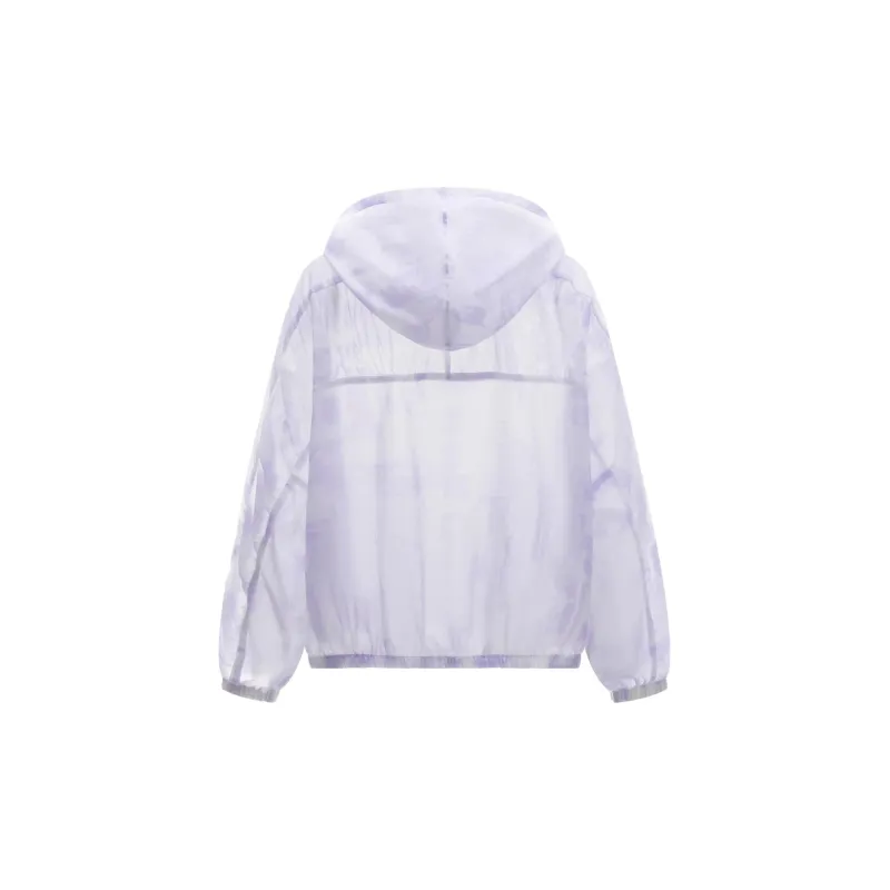 LINING Fitness Series Trench Coats Women's Pink Purple-1