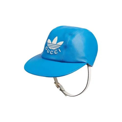 Adidas GUCCI X ADIDAS Baseball Caps Unisex Blue