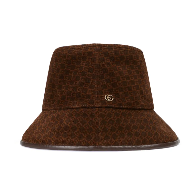 GUCCI Bucket Hats Women's Brown-1