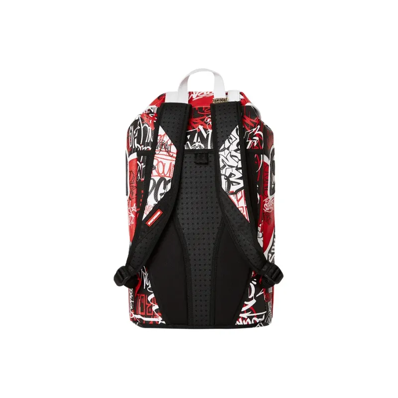 SPRAYGROUND PVC Polyvinyl Chloride Backpack Regular Unisex Red-3