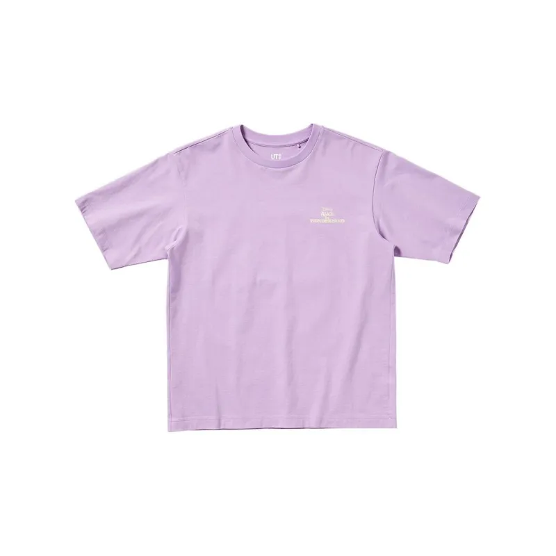 UNIQLO T Shirts Women's Light Blue Purple-1