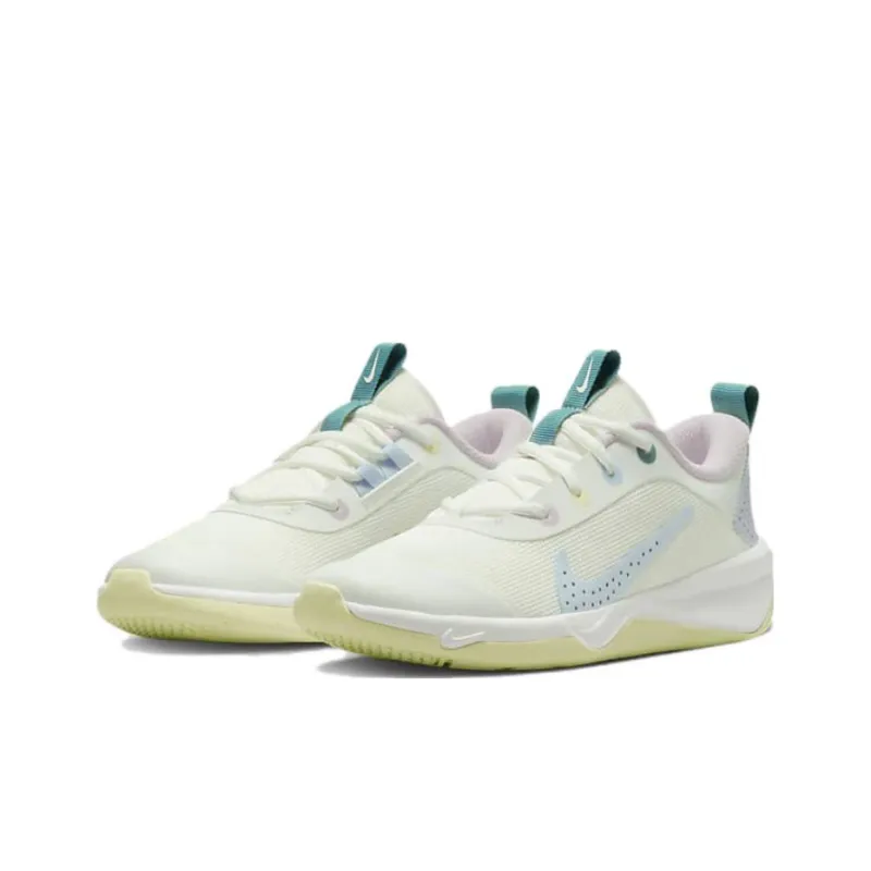 Nike Omni Multi-Court GS 'Citron Tint Cobalt Bliss'-2