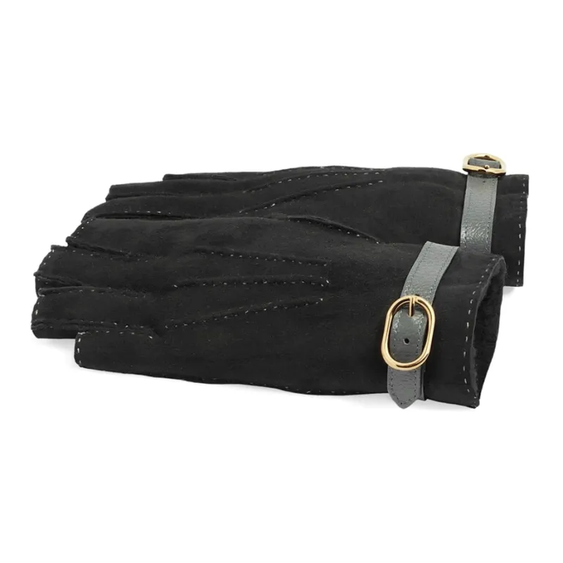 GUCCI Gloves Men Black-1