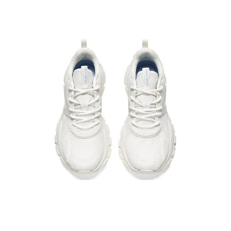 Skechers Street Slip Resistant, Abrasion Resistant, Cushioning, Breathable Low Top Casual Shoes Women's White-2