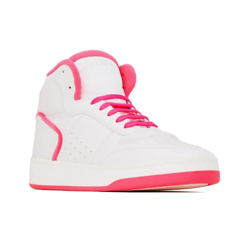 SAINT LAURENT SL/80 High-Top Lace-Up Sneakers-2