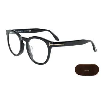 TOM FORD Plate Frame Oval Eyeglass Frames Men's