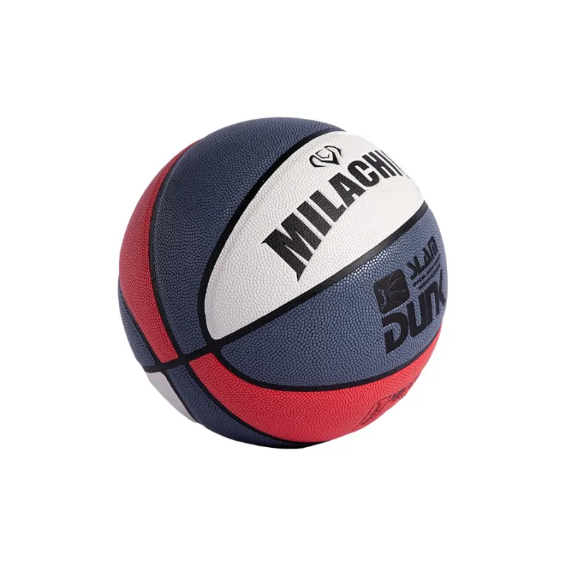 MILACHIC PU Basketball White Blue Red Size 7/Size 6 Ball Training-4