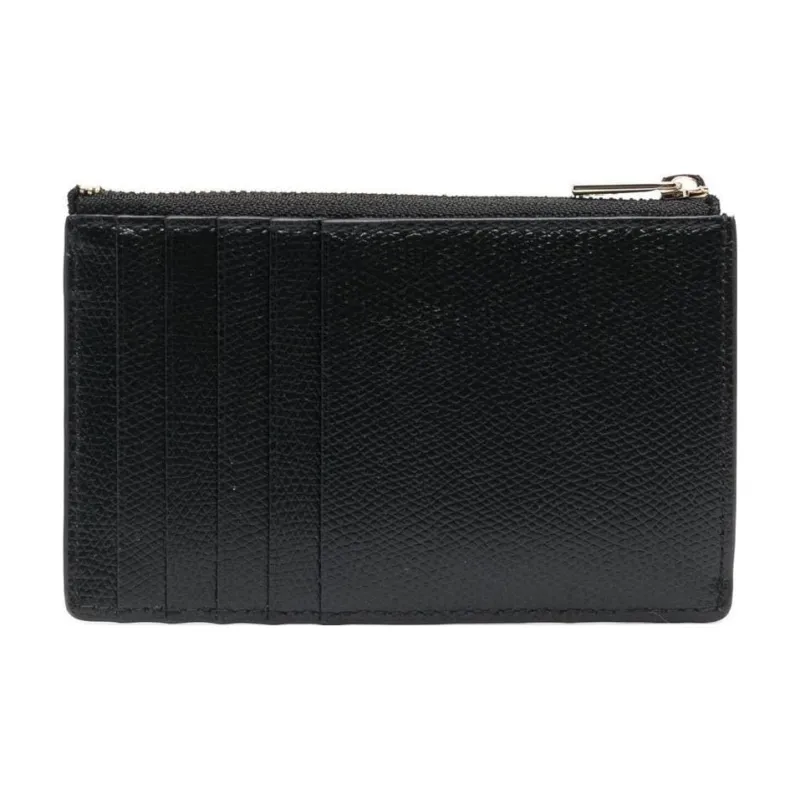 Furla Leather Card Holder Women's Black-1