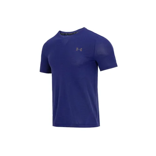 Under Armour T-Shirts Men Navy Blue