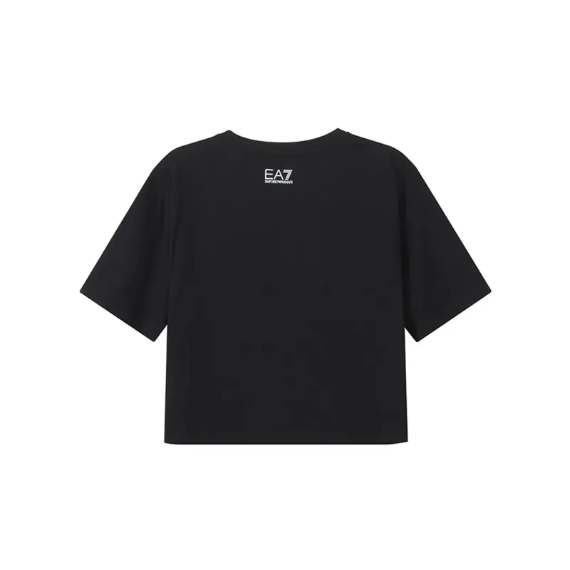 EMPORIO ARMANI FW22 Crop Top Women's Black-1
