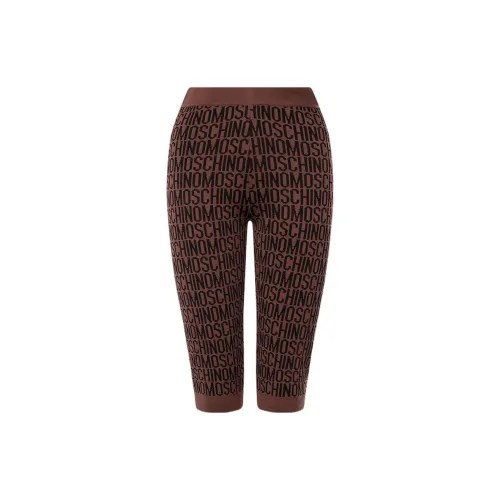 MOSCHINO Leggings Women's Caramel Brown