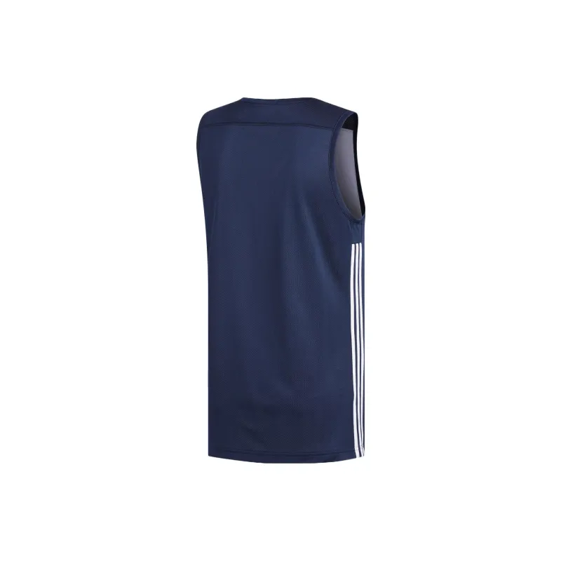 Adidas Tank Tops Men Blue-1