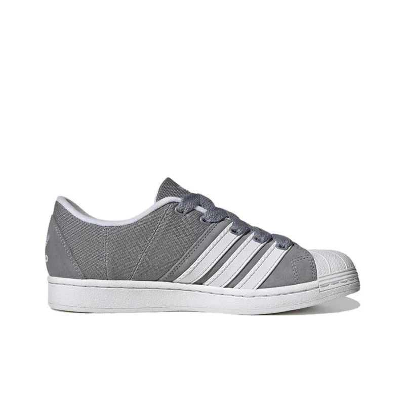 Adidas Superstar Supermodified Grey White-1