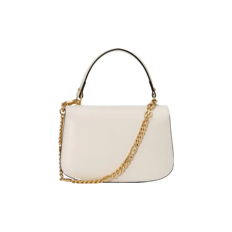 GUCCI Blondie Leather Shoulder Bag Crossbody Bag Handbag Small Size Women's White-2