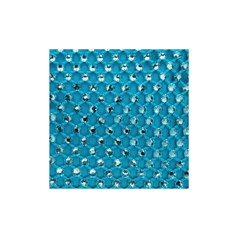 Bottega Veneta JODIE Cotton One Shoulder Handbags Mini Women's Blue-3
