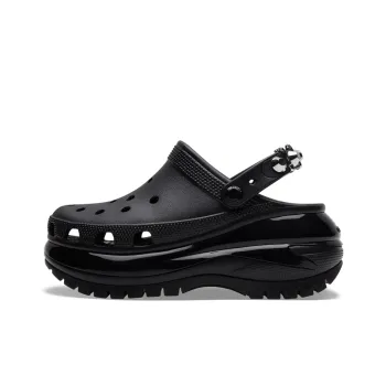 Crocs Mega Crush Rebel Rebel Clog Black Women's