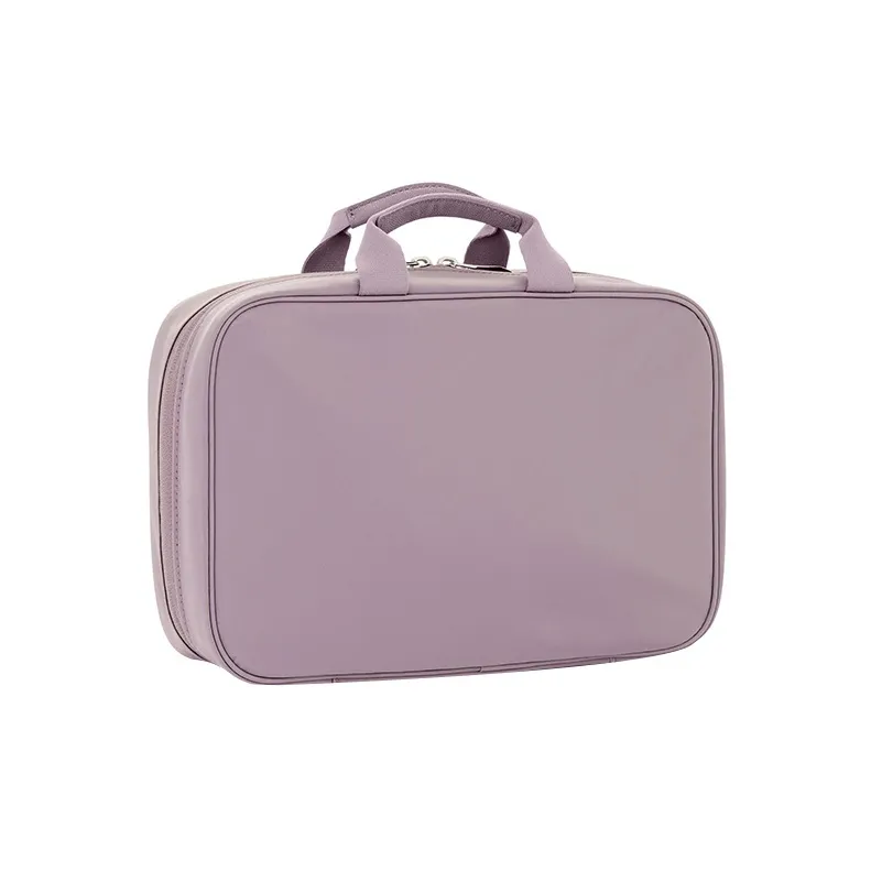 TUMI Voyageur Nylon Makeup Box Handbag Regular Women's Purple Lilac-1