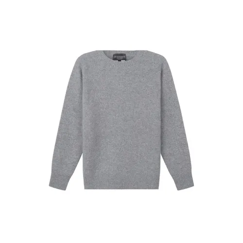 EMPORIO ARMANI Cashmere Sweaters Women's Gray