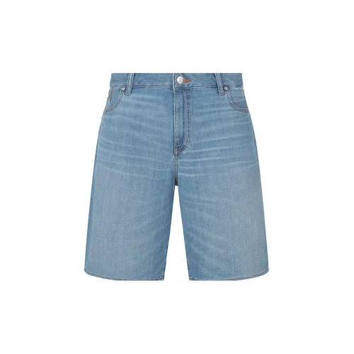 ARMANI EXCHANGE Denim Shorts Men Denim Blue