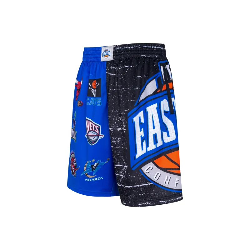 Mitchell & Ness Basketball Shorts Men's Multicolor Blue & Black-1