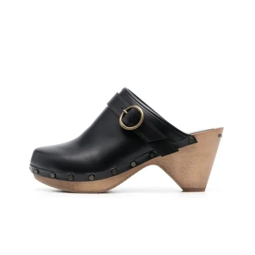 ISABEL MARANT Thaile Leather Clogs