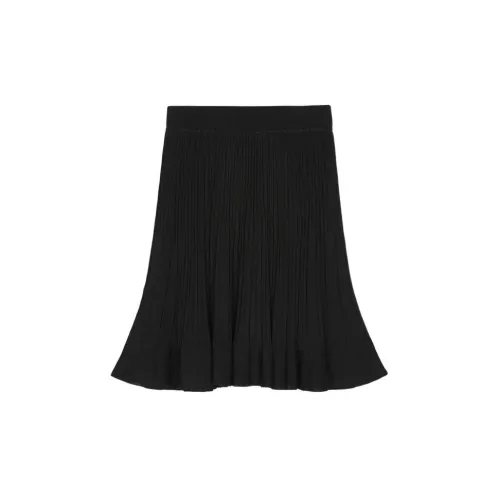 THEORY Casual Short Skirts Women's Black