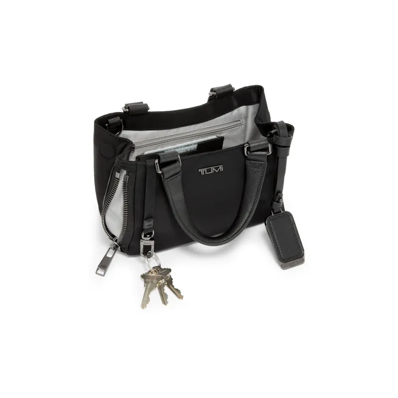 TUMI Nylon Tote Bag, Shopping Bag, Handbag, Shoulder Bag, Crossbody Bag Small Size Women's Black-2
