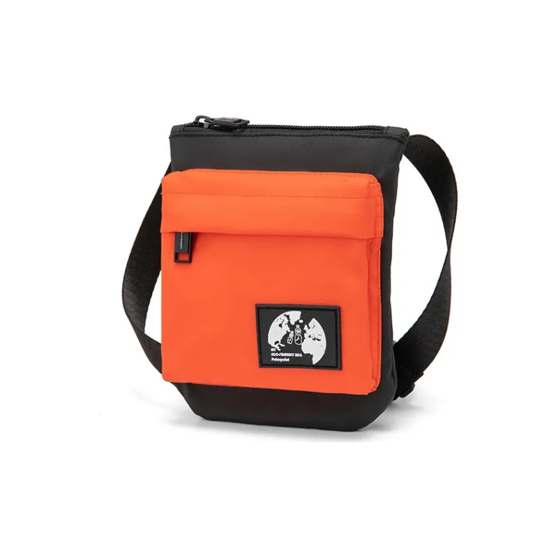 PETERPOINT Nylon Fabric Shoulder Bag Regular Unisex Multicolor-2