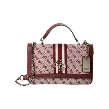GUESS Mixed Fiber Crossbody One Shoulder Handbags Regular Women's Red