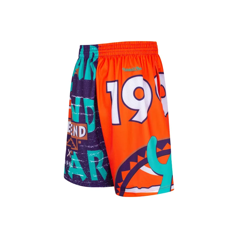 Mitchell & Ness Basketball Shorts Men's Sun Team Orange-2