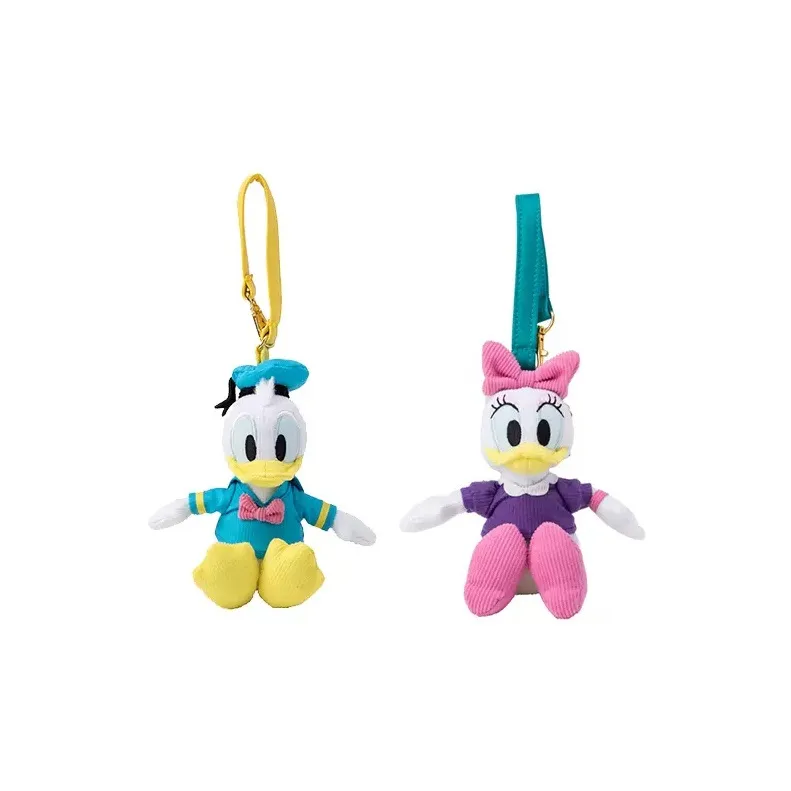 Disney Donald Duck Series Donald Duck Mickey Mouse And Friends Vintage, Daisy Duck Dolls Plush Pendant 19.5cm Height-0