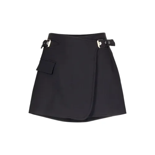 DION LEE Casual Short Skirts Women's Black