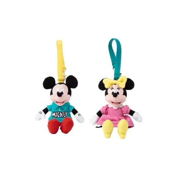 Disney Mickey Series Mickey Mouse And Friends Vintage Mickey Mouse Minnie Mouse Dolls Plush Pendant 18CM High