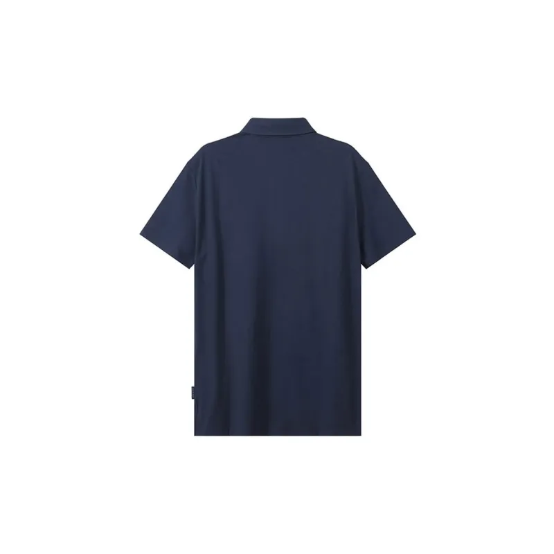 ARMANI EXCHANGE SS22 Polo Shirt Men's Space Blue-1
