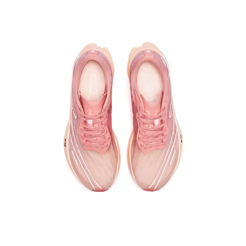 Erke Zhijing 1.0 Anti Slip Wear Resistant Low Top Running Shoes Women's Pink-3