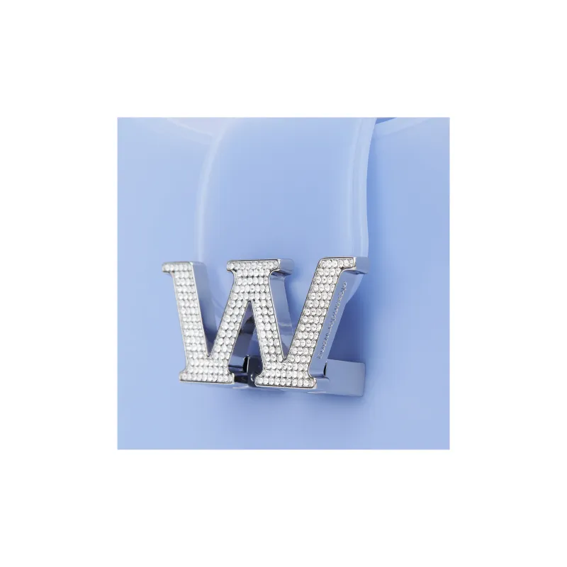 Alexander Wang W Legacy Polyvinyl Chloride Handbag Shoulder Bag Small Size Women's Blue-4