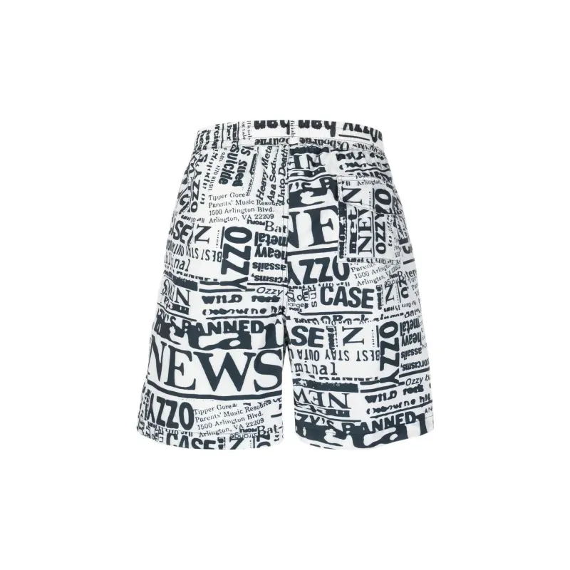 Aries Graphic-print Bermuda Shorts-1
