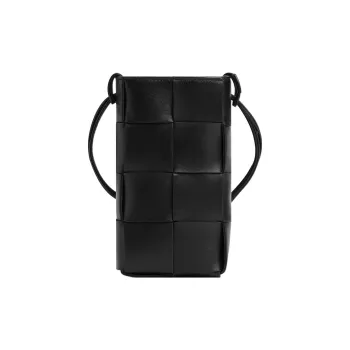Bottega Veneta Mini Cassette Crossbody Black