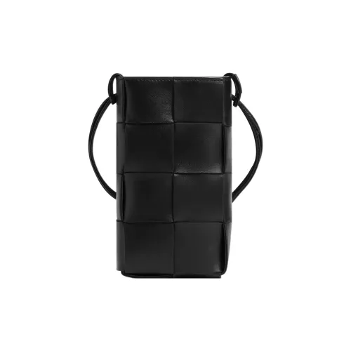 Bottega Veneta Mini Cassette Crossbody Black