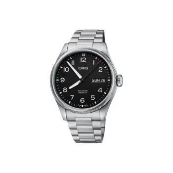 Oris Automatic Mechanical Movement Stainless Steel Watchband Watch Men's Watches Black 752.7760.4164M