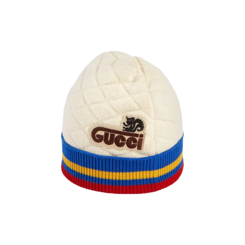 GUCCI Beanies Men White-0
