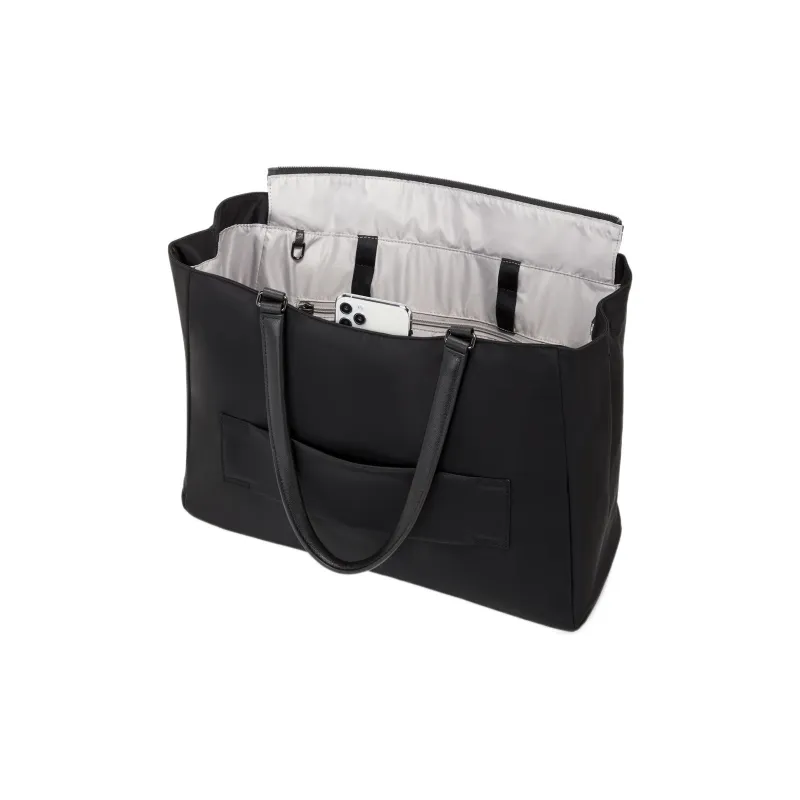 TUMI Nylon Tote Bag Shopping Bag Handbag Shoulder Bag Large Size Women's Black-3