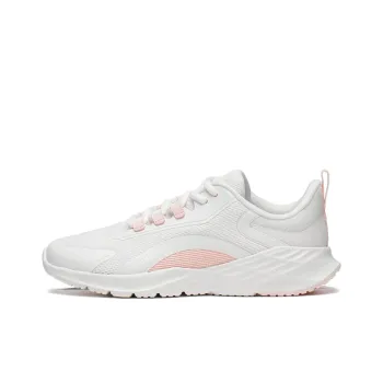 LiNing Raise The Wind Anti Slip Wear Resistant Low Top Running Shoes Women's White Pink